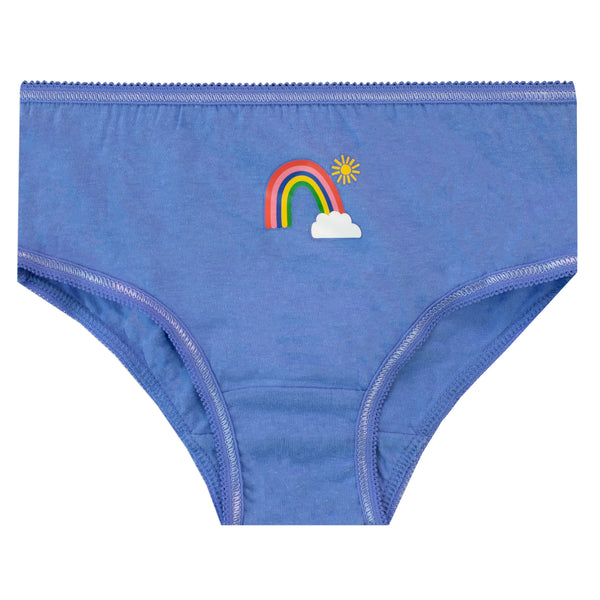 Girls' Underwear Pack of 5 Rainbow