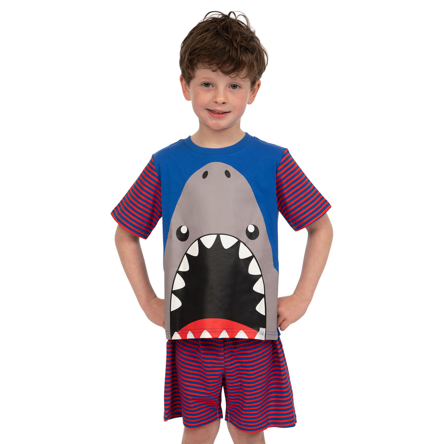 Shark pyjamas boy sale