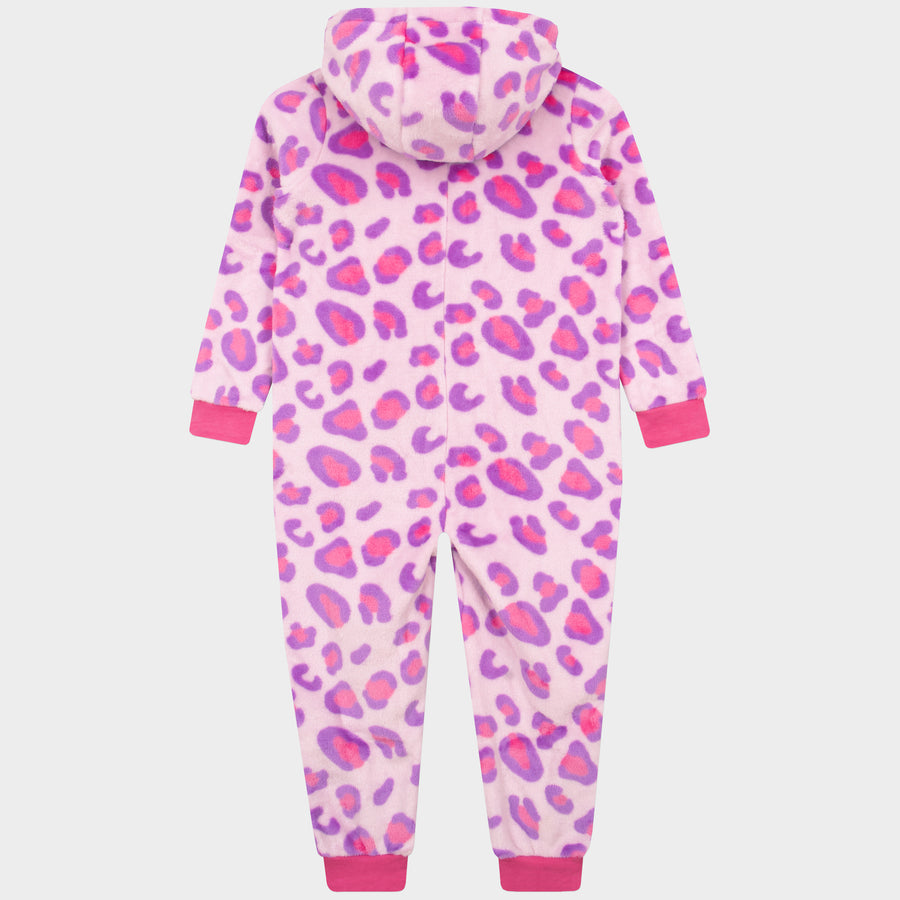 Girls Leopard Print Onesie