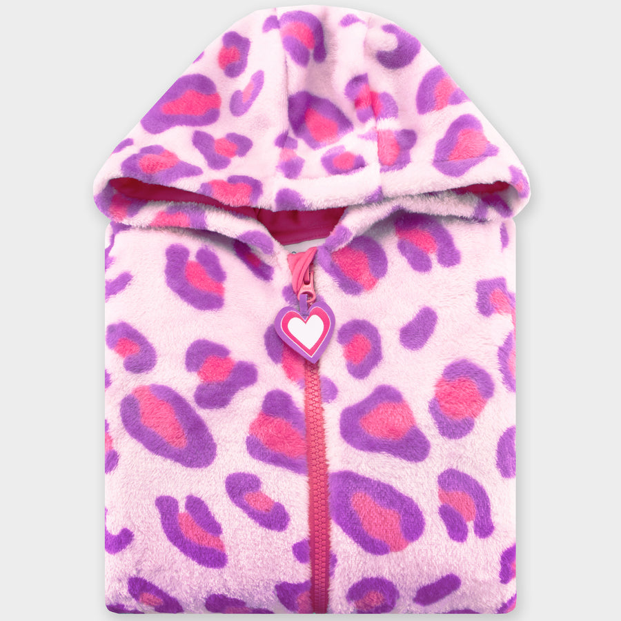 Girls Leopard Print Onesie