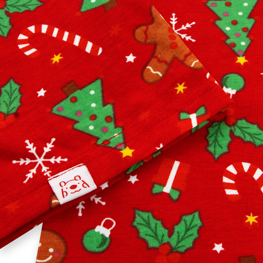 Mens Gingerbread Christmas Pyjamas