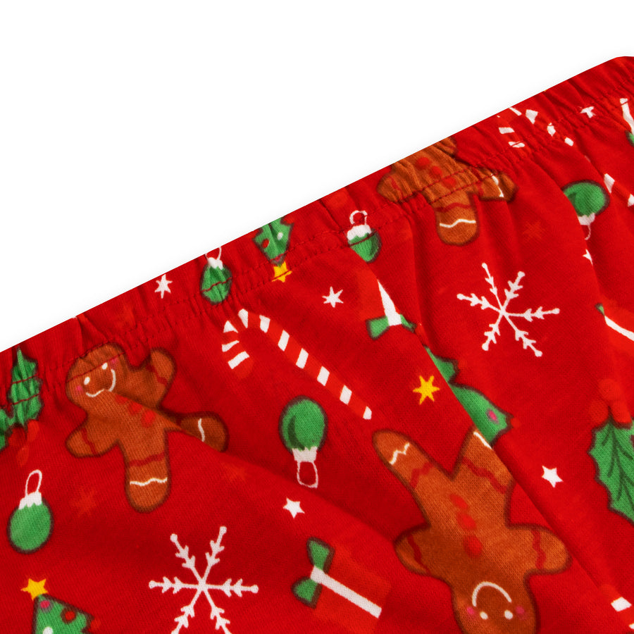 Girls Gingerbread Christmas Pyjamas