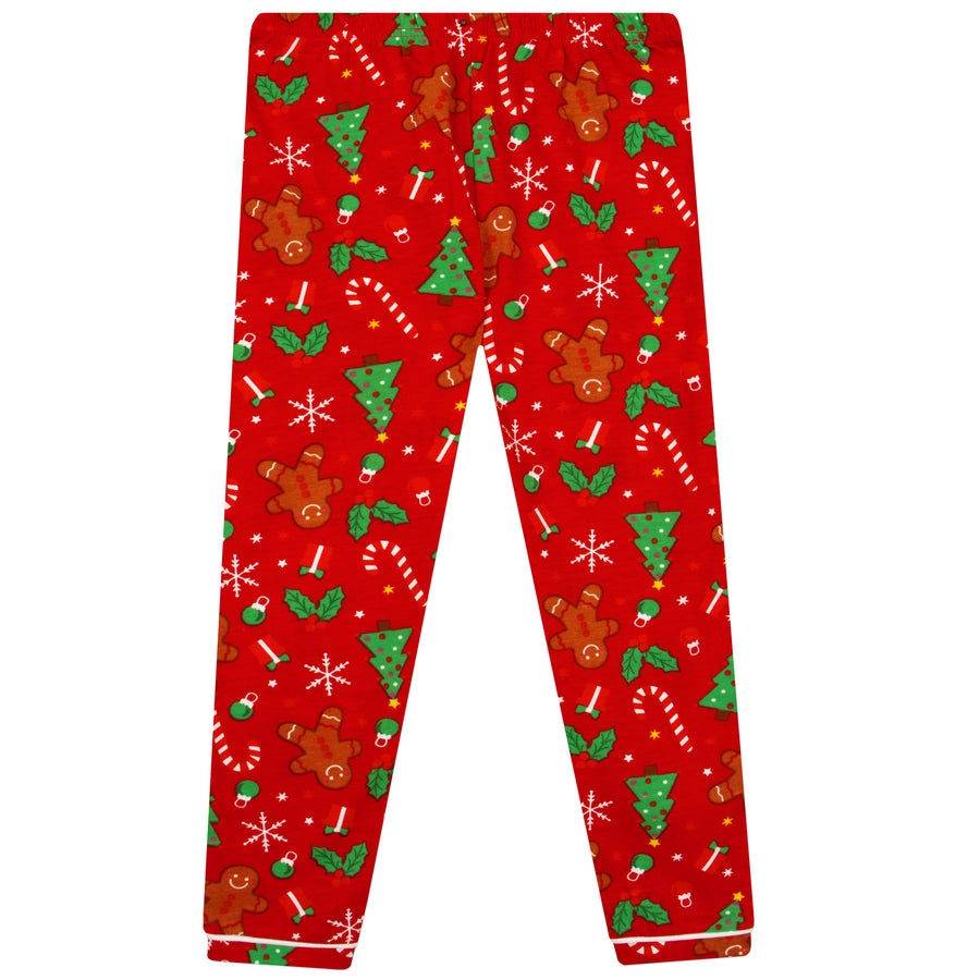 Womens Gingerbread Christmas Pyjamas