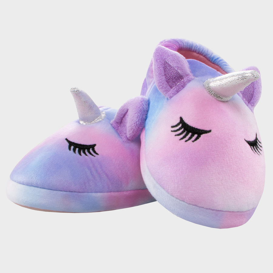 Unicorn Tie Dye Slippers