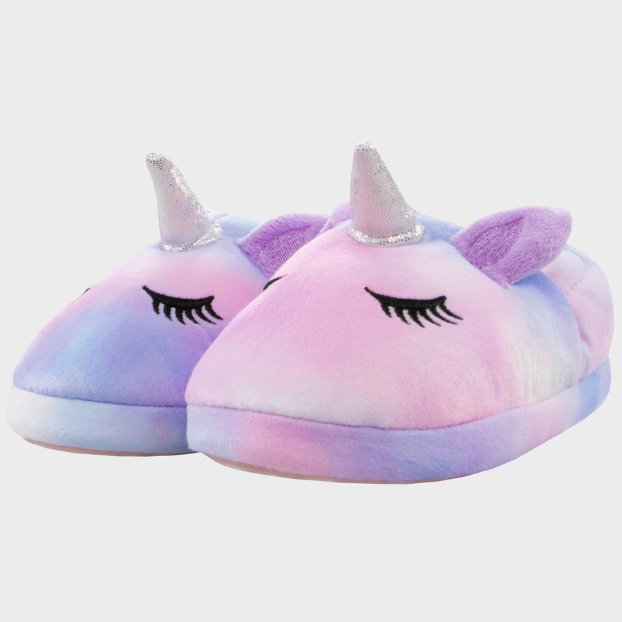 Unicorn Tie Dye Slippers