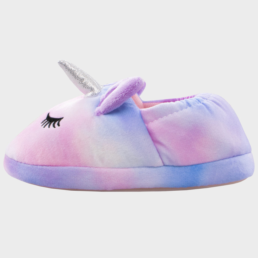 Unicorn Tie Dye Slippers