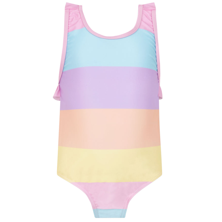 Striped Swimming Costume