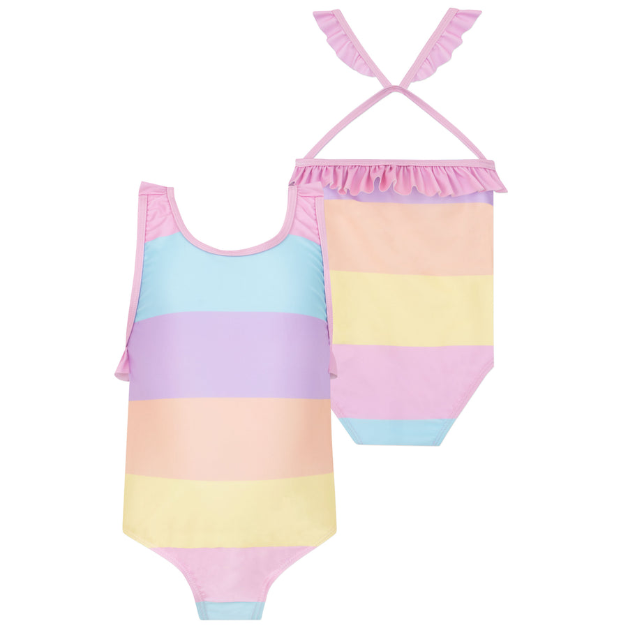 Striped Swimming Costume