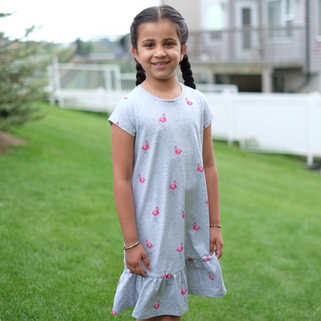 Buy Girls Flamingo Dress Kids Harrybear Harry Bear