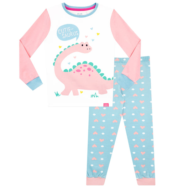 Girls discount dinosaur pjs