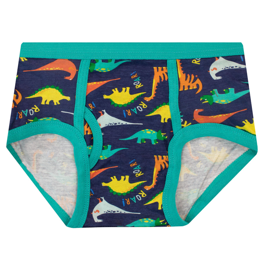 Hahan Baby Soft Cotton Underwear Girls Dinosaur Panties Toddler Briefs 2/3T  Multi Color